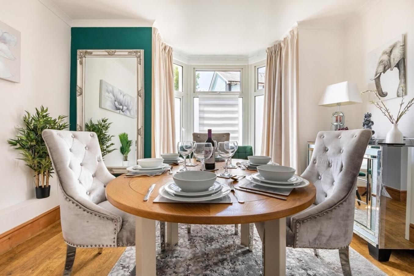 Coastal Family Stay 3-Bed Parking Wi-Fi Bridgend  Luaran gambar