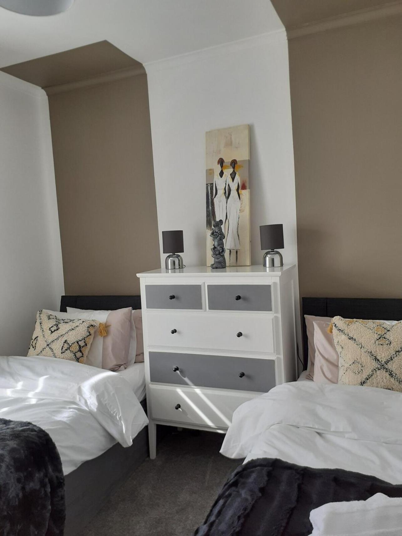 Coastal Family Stay 3-Bed Parking Wi-Fi Bridgend  Luaran gambar